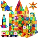Magnetic Building Tiles Transparent Blocks Educational Toy 60 PCS - Image 5