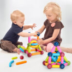 Premium Magnetic Building Sticks Blocks Educational Toy - Image 2