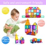Magnetic Building Tiles Transparent Blocks Educational Toy 60 PCS - Image 7