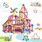Premium Magnetic Building Sticks Blocks Educational Toy - Image 7